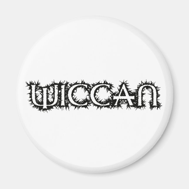Wiccan Magnet (Front)