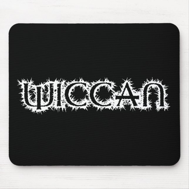 Wiccan Mouse Pad (Front)
