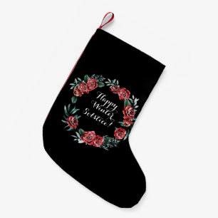 Wiccan, Pagan Happy Winter Solstice Christmas Small Christmas Stocking