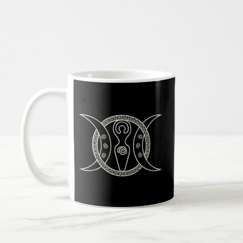 Wiccan Pagan Triple Moon Goddess Witch Coffee Mug
