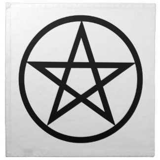 Wiccan (Pentacle) Symbol Napkin