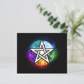 Wiccan pentagram (Standing Front)