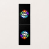 Wiccan pentagram (Outside Unfolded)
