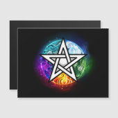 Wiccan pentagram (Front/Back)