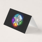 Wiccan pentagram (Back)