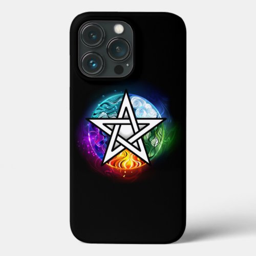 Wiccan pentagram iPhone 13 pro case