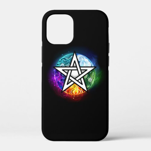 Wiccan pentagram iPhone 12 mini case