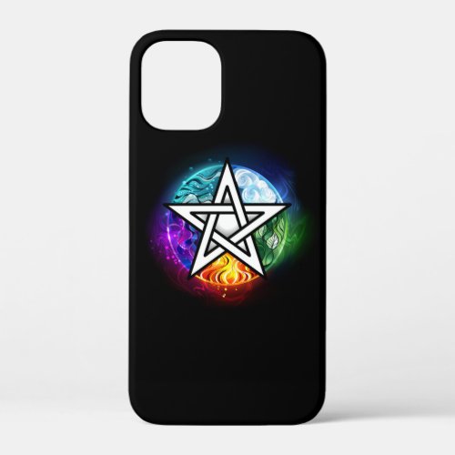 Wiccan pentagram iPhone 12 mini case