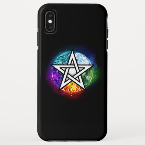 Wiccan pentagram iPhone XS max case