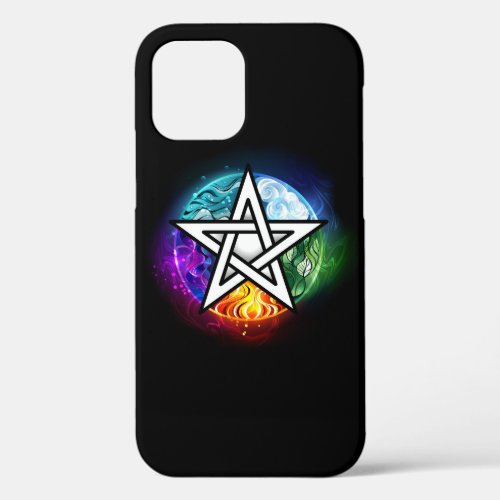 Wiccan pentagram iPhone 12 pro case