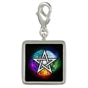 Wiccan pentagram charm