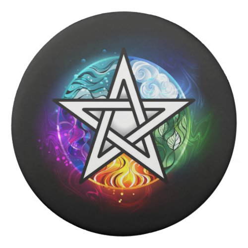 Wiccan pentagram eraser