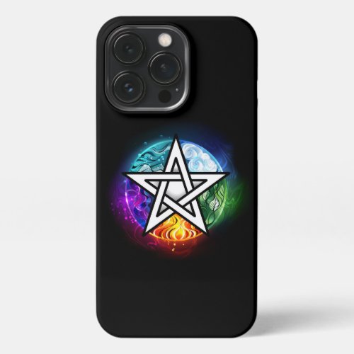 Wiccan pentagram iPhone 13 pro case