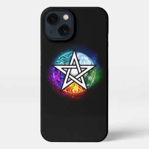 Wiccan pentagram iPhone 13 case