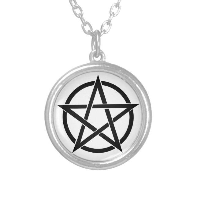 Wiccan Pentagram Necklace (Front)