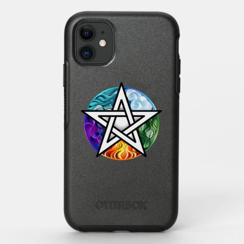 Wiccan pentagram OtterBox symmetry iPhone 11 case