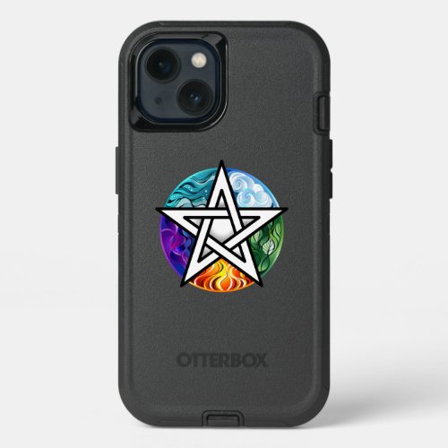 Wiccan pentagram iPhone 13 case