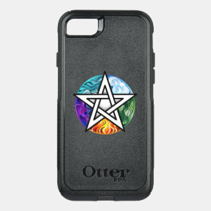 Wiccan pentagram OtterBox commuter iPhone SE/8/7 case