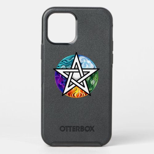 Wiccan pentagram OtterBox symmetry iPhone 12 case