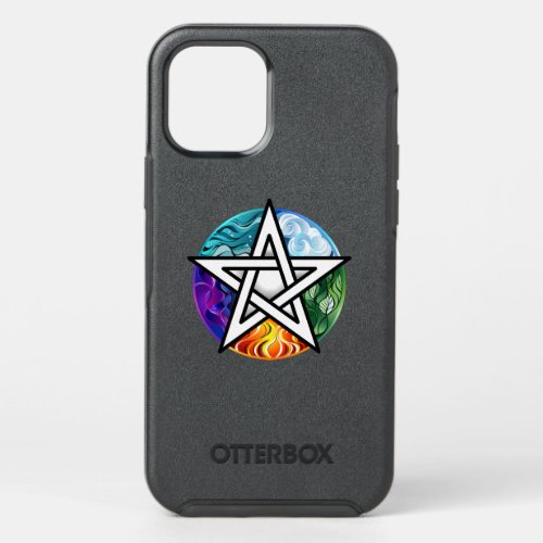 Wiccan pentagram OtterBox symmetry iPhone 12 pro case