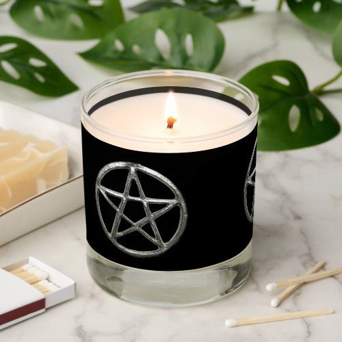 Wiccan Pentagram Pentacle Scented Candle