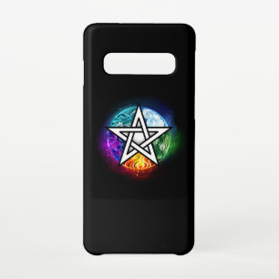 Wiccan pentagram samsung galaxy s10 case