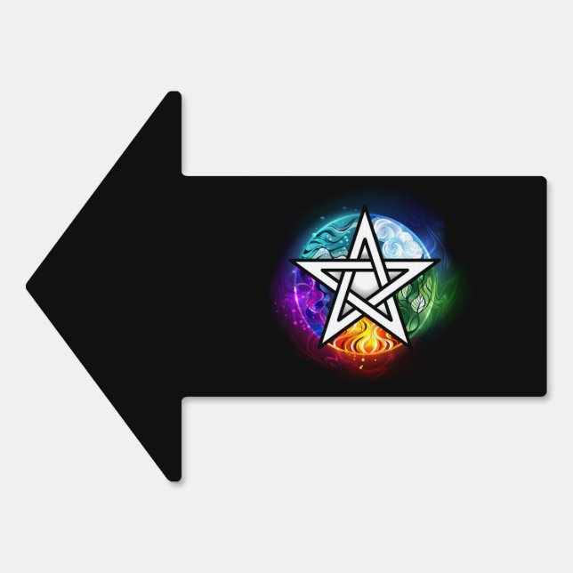Wiccan pentagram sign (Front)