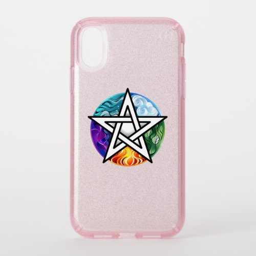 Wiccan pentagram speck iPhone XR case