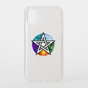 Wiccan pentagram speck iPhone XS case