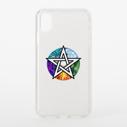 Wiccan pentagram speck iPhone XS max case