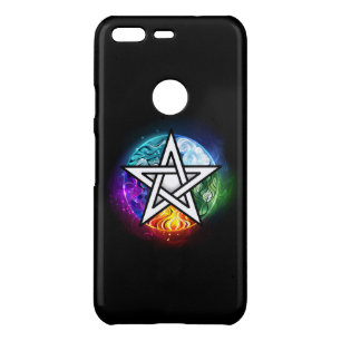 Wiccan pentagram uncommon google pixel case
