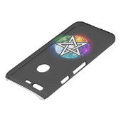 Wiccan pentagram uncommon google pixel case (Top)