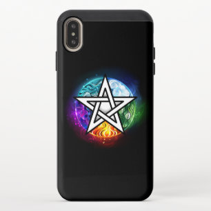 Wiccan pentagram iPhone XS max slider case