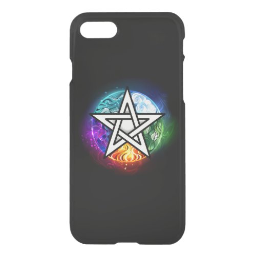 Wiccan pentagram iPhone SE87 case