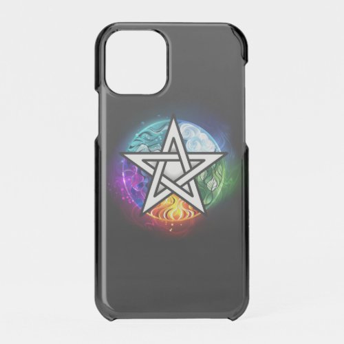 Wiccan pentagram iPhone 11 pro case