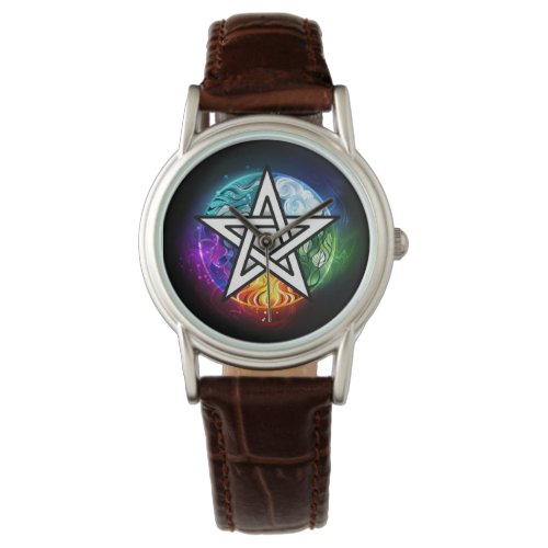 Wiccan pentagram watch