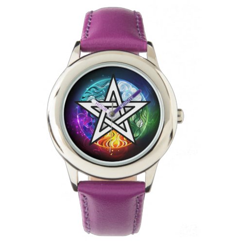 Wiccan pentagram watch