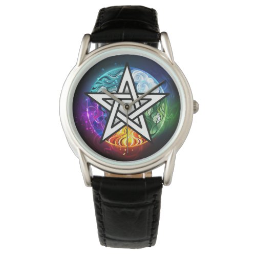 Wiccan pentagram watch