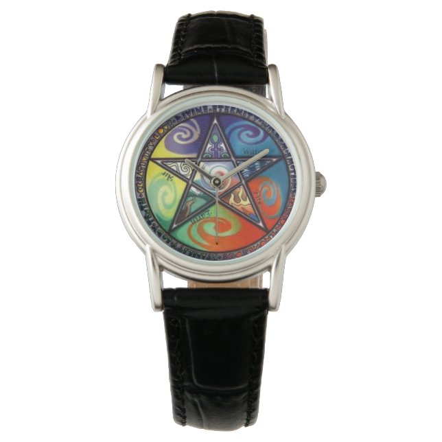 Wiccan Pentagram Watch (Front)