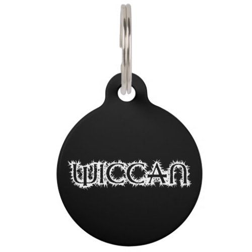 Wiccan Pet ID Tag