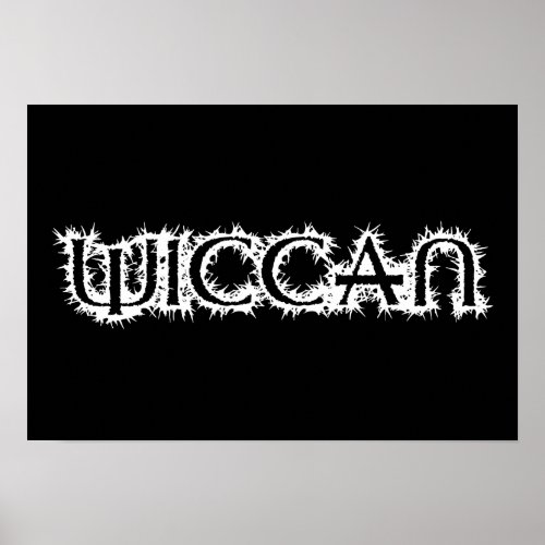 Wiccan Poster