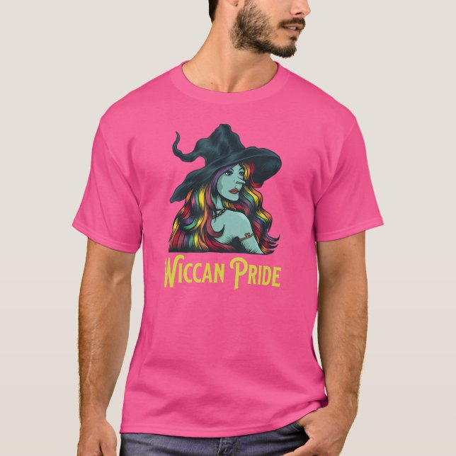 Wiccan Pride Pagan Witch Witchcraft Wiccan Witch A T-Shirt (Front)