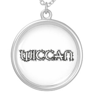 Wiccan Silver Plated Necklace