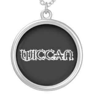 Wiccan Silver Plated Necklace