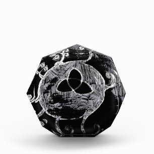 wiccan symbol for the witches acrylic award