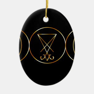 Wiccan symbol, Triple Goddess Ceramic Ornament