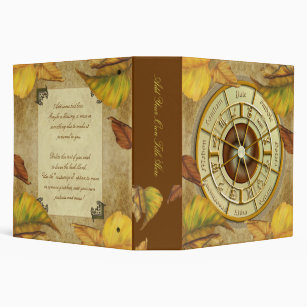 Wiccan Wheel of the Year 2" Avery Binder