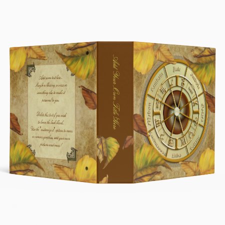Wiccan Wheel Of The Year 2" Avery Binder