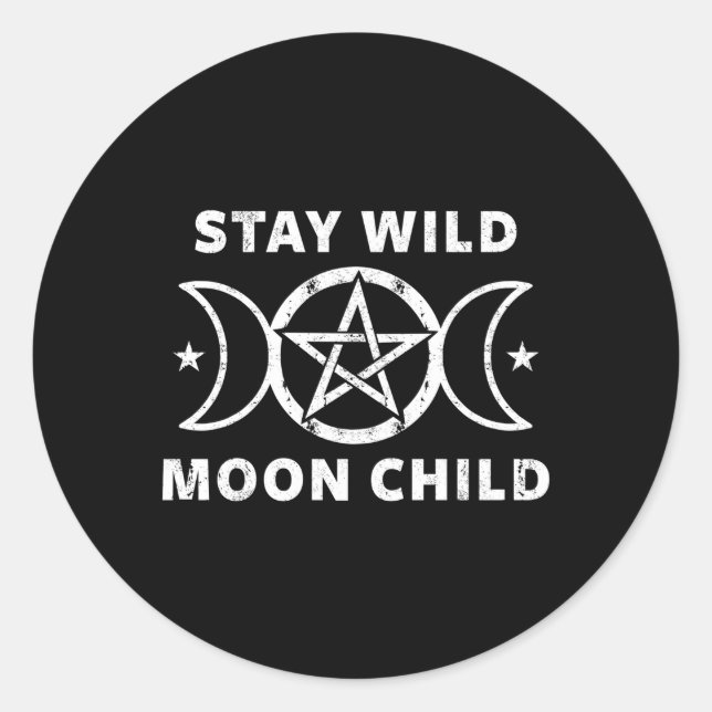Wiccan Wicca Classic Round Sticker (Front)