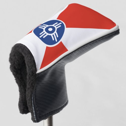 Wichita city flag golf head cover